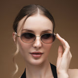 IDOR Premium Metal High Quality Sunglass for Women | IDOR-2612