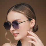 IDOR Premium Metal High Quality Sunglass for Men & Women | IDOR-2577