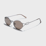 IDOR Premium Metal High Quality Sunglass for Unisex | IDOR-7290
