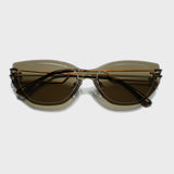 IDOR Premium Metal High Quality Sunglass for Unisex | IDOR-7308