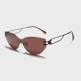 IDOR Premium Metal High Quality Sunglass for Unisex | IDOR-7308