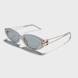 IDOR Premium Metal + Acetate High Quality Sunglass for Unisex | IDOR-9169