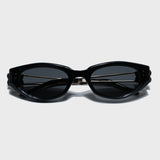 IDOR Premium Metal + Acetate High Quality Sunglass for Unisex | IDOR-9169