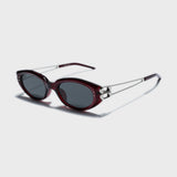 IDOR Premium Metal + Acetate High Quality Sunglass for Unisex | IDOR-9169