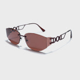 IDOR Premium Metal High Quality Sunglass for Unisex | IDOR-7313
