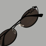 IDOR Premium Metal High Quality Sunglass for Unisex | IDOR-7290