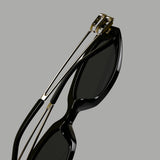IDOR Premium Metal + Acetate High Quality Sunglass for Unisex | IDOR-9169