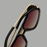 IDOR Premium Metal + Acetate High Quality Polarized Sunglass for Men | IDOR-98037