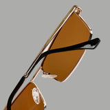 IDOR Premium Metal High Quality Sunglass for Unisex | IDOR-025
