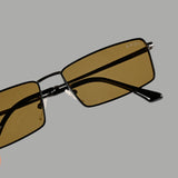 IDOR Premium Metal High Quality Sunglass for Unisex | IDOR-025