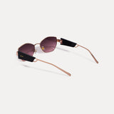 IDOR Premium Metal High Quality Sunglass for Women | IDOR-69286
