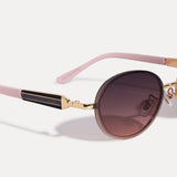 IDOR Premium Metal High Quality Sunglass for Women | IDOR-2612