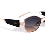 IDOR Premium Metal High Quality Sunglass for Women | IDOR-69286
