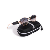 IDOR Premium Metal High Quality Sunglass for Women | IDOR-69286