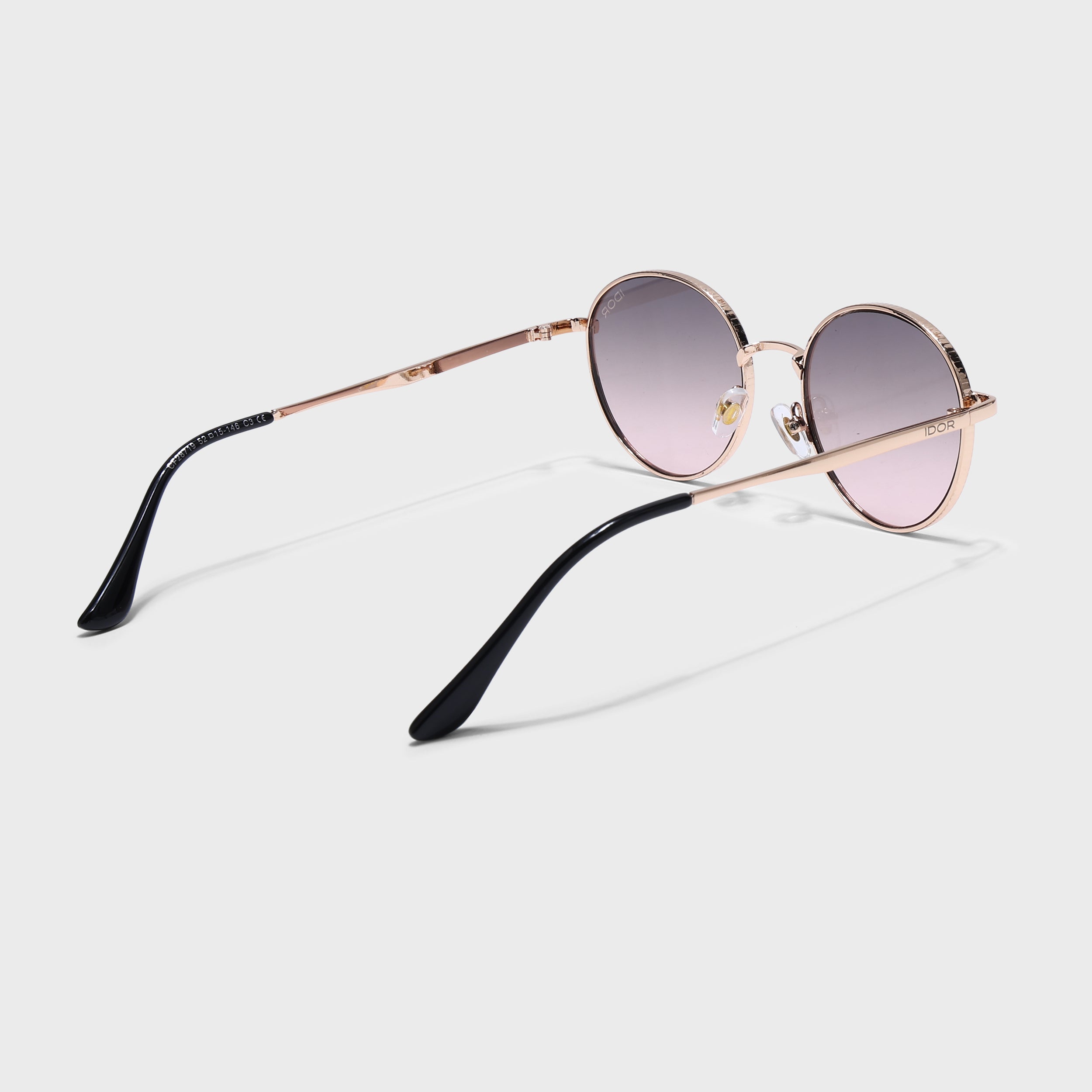 IDOR Premium Metal High Quality Sunglass for Unisex | IDOR-28719