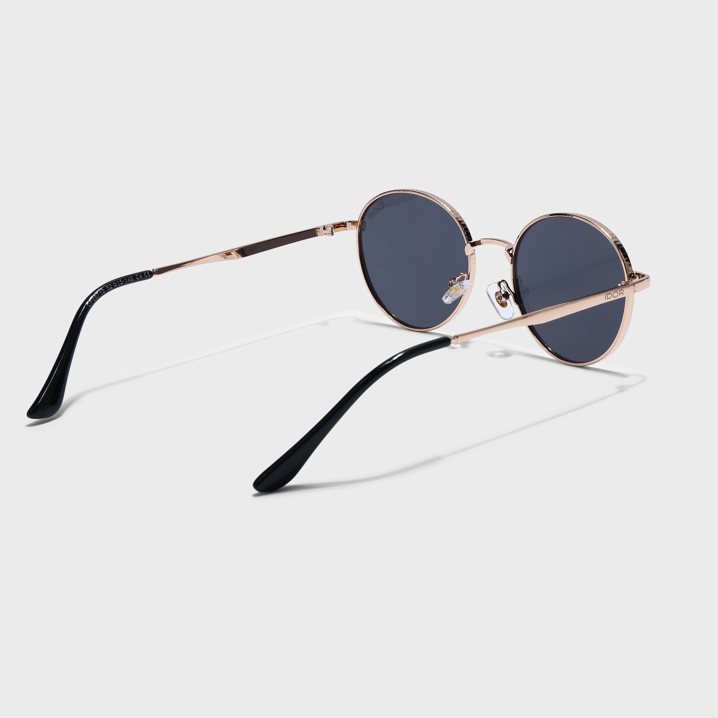 IDOR Premium Metal High Quality Sunglass for Unisex | IDOR-28719