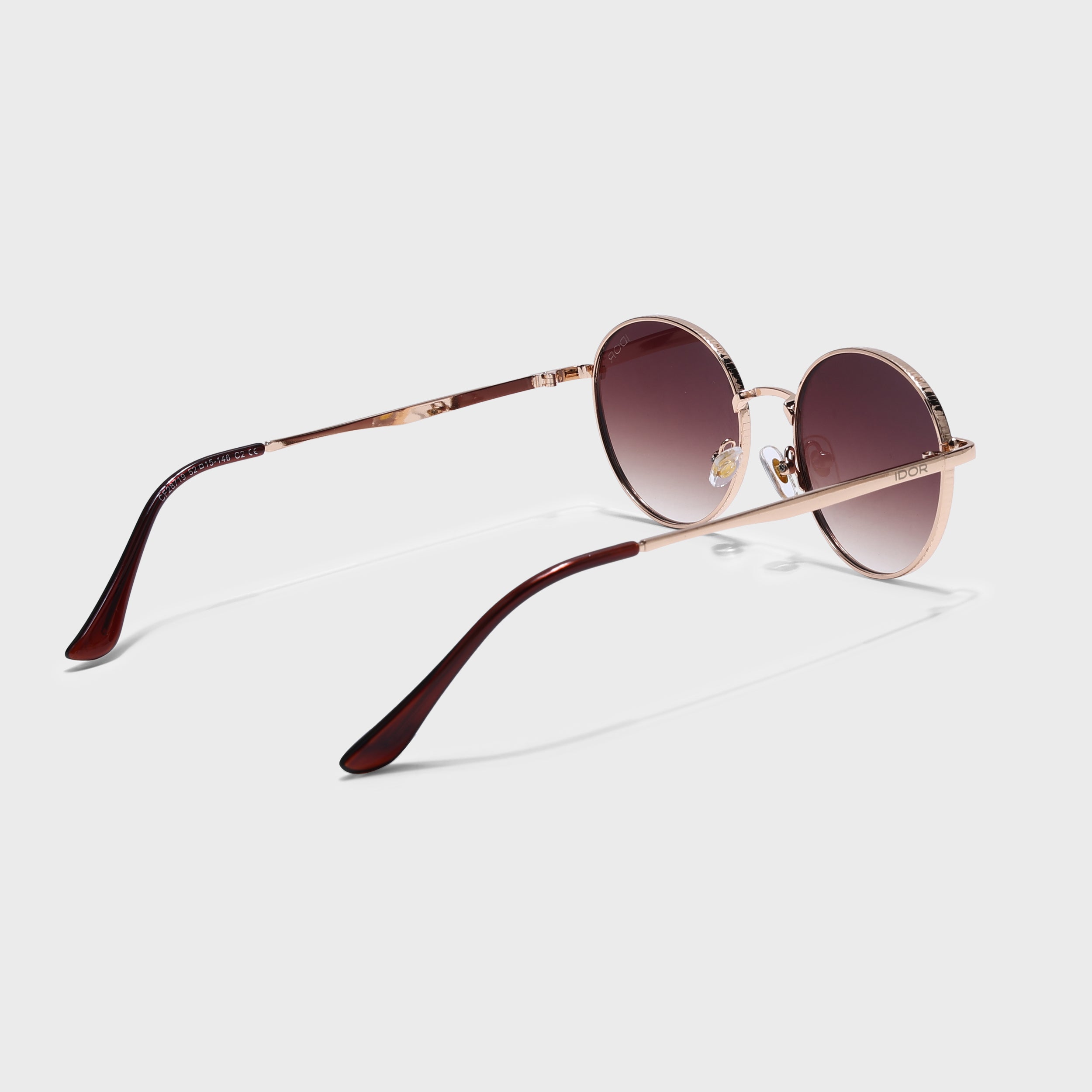 IDOR Premium Metal High Quality Sunglass for Unisex | IDOR-28719