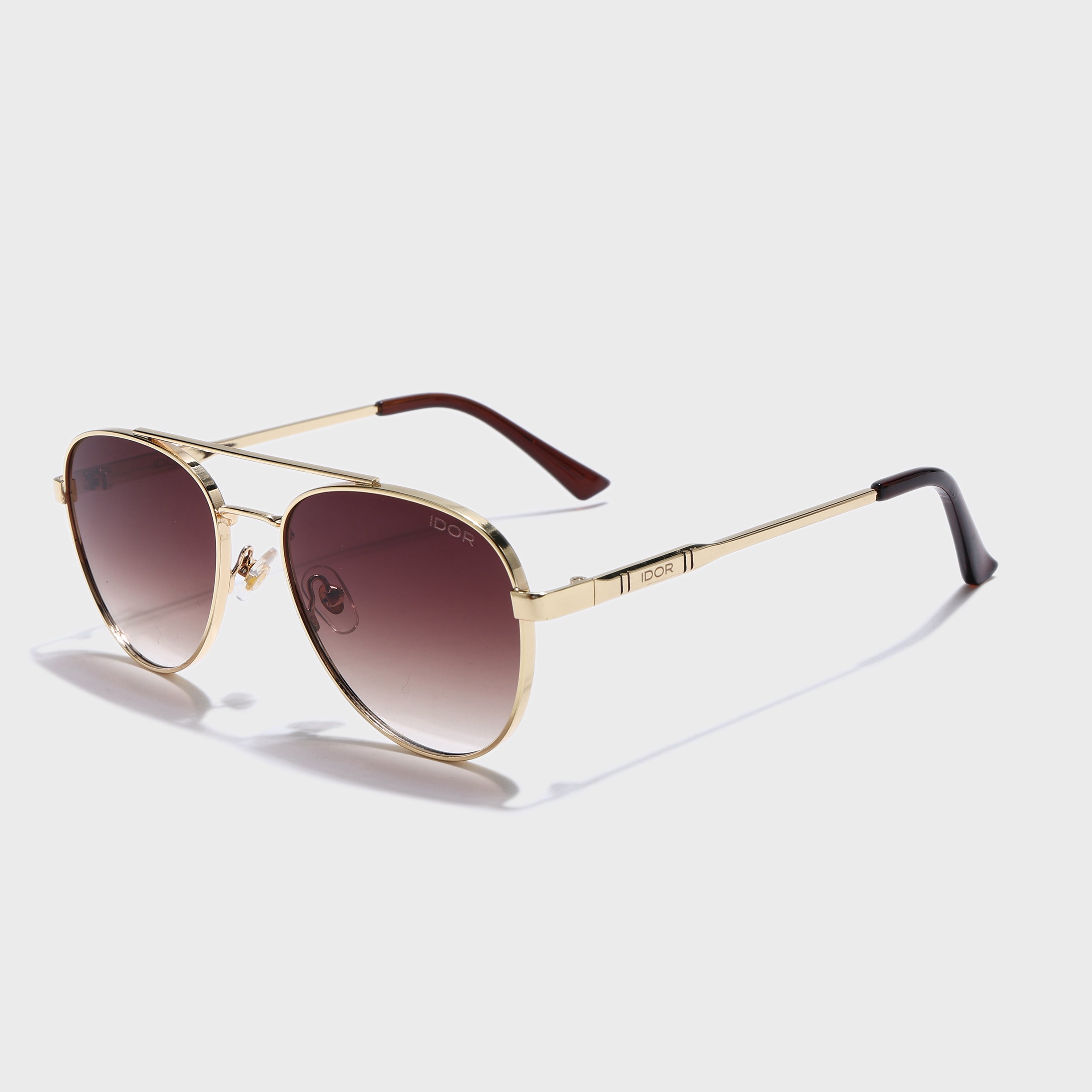 IDOR Premium Metal High Quality Sunglass for Unisex | IDOR-56053