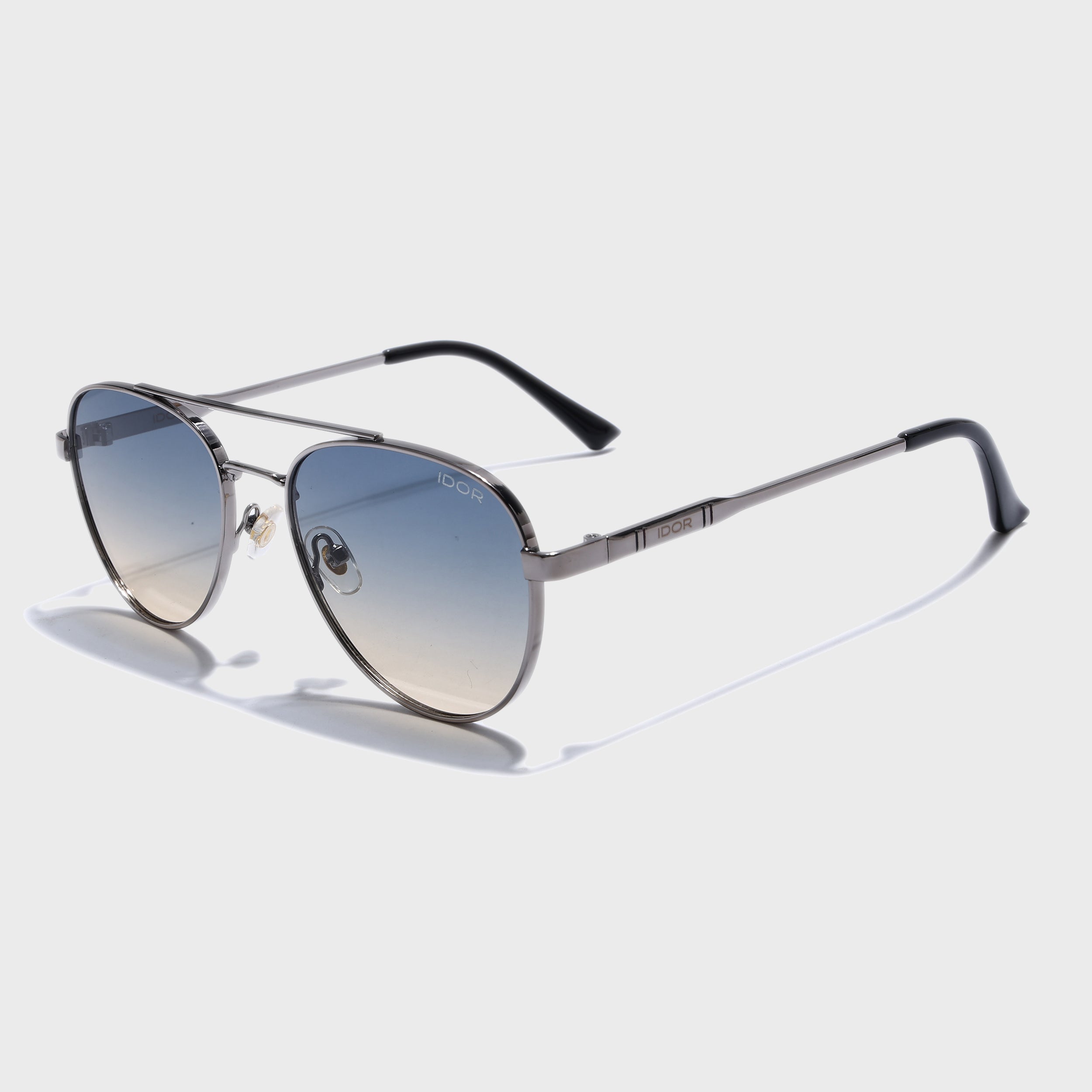 IDOR Premium Metal High Quality Sunglass for Unisex | IDOR-56053