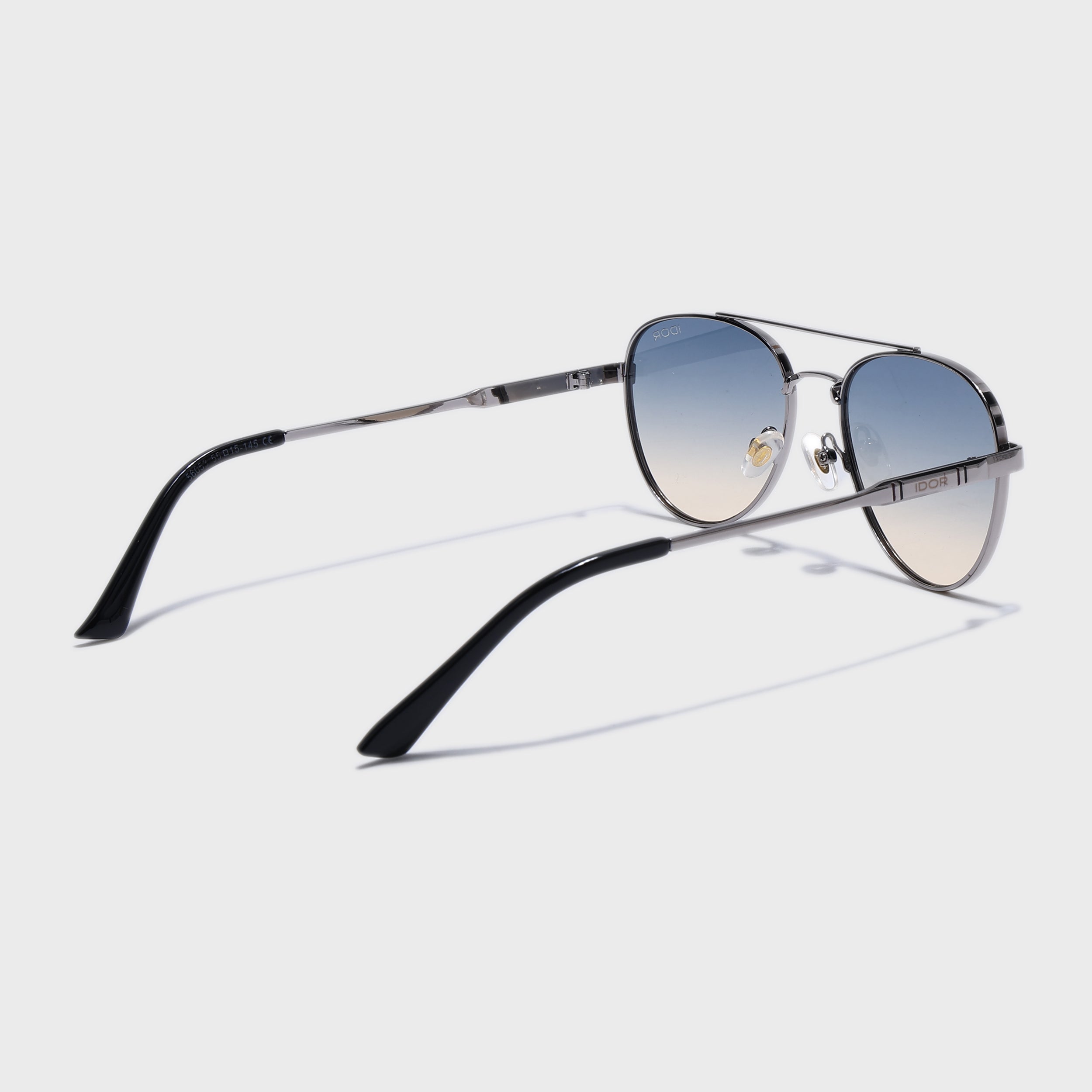 IDOR Premium Metal High Quality Sunglass for Unisex | IDOR-56053