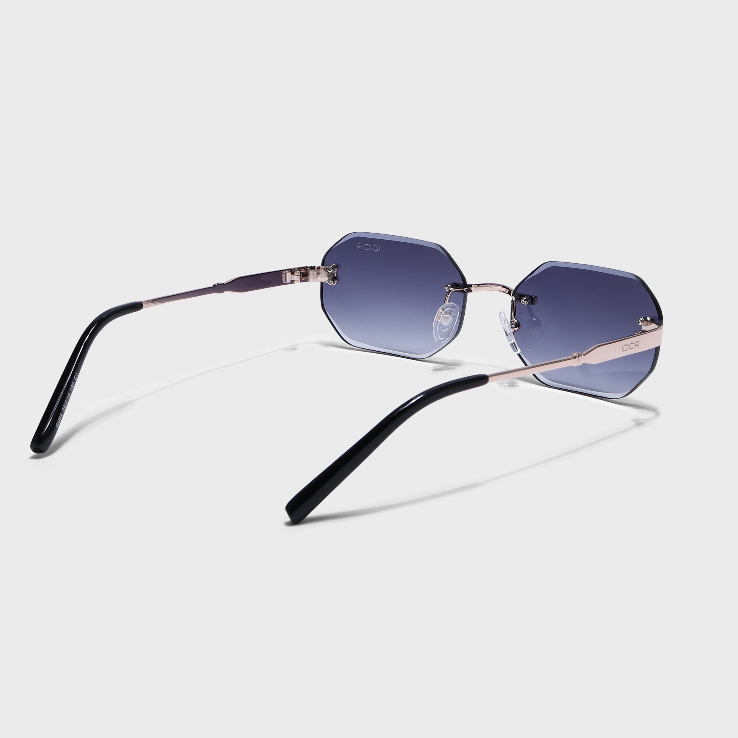 IDOR Premium Metal High Quality Sunglass for Unisex | IDOR-054