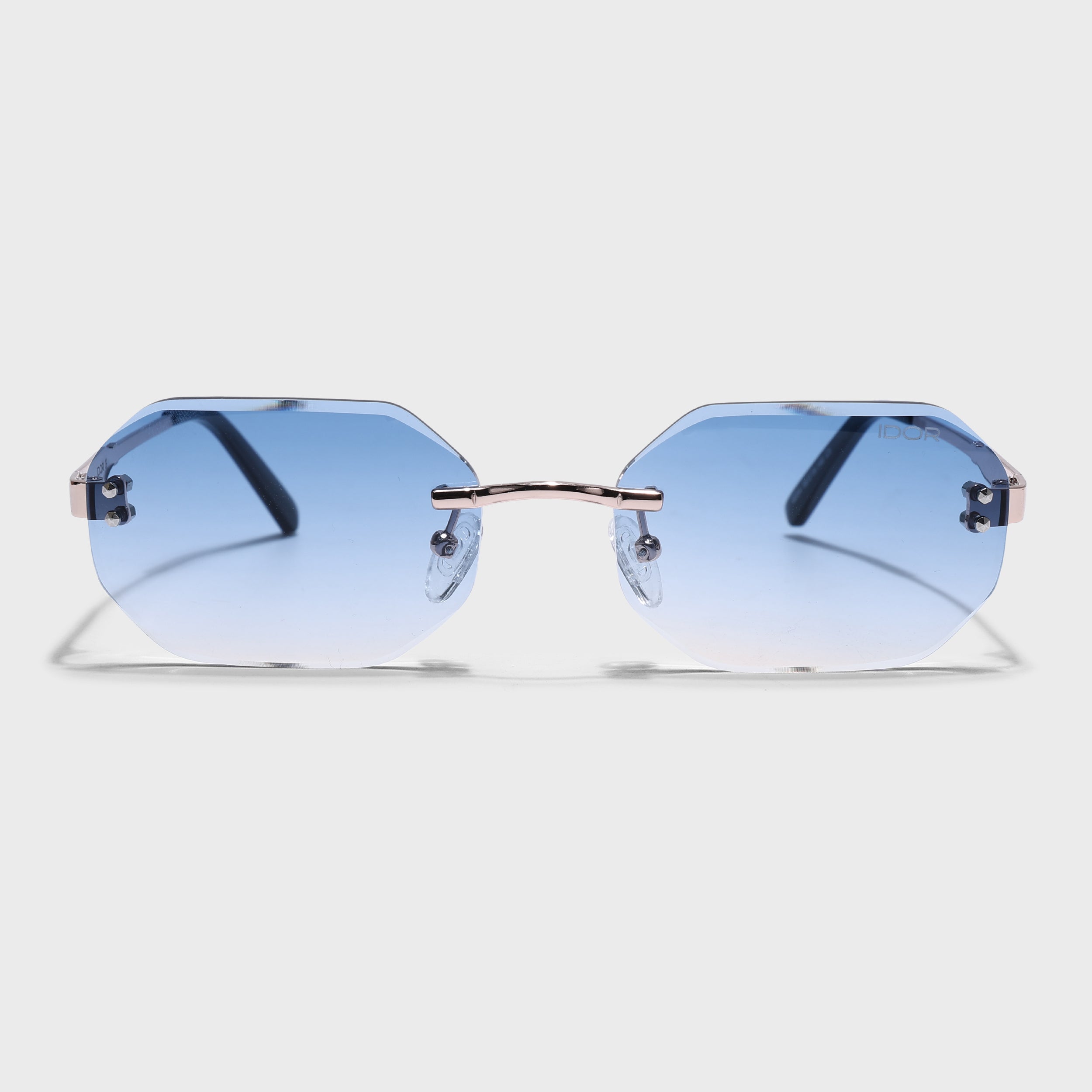 IDOR Premium Metal High Quality Sunglass for Unisex | IDOR-054
