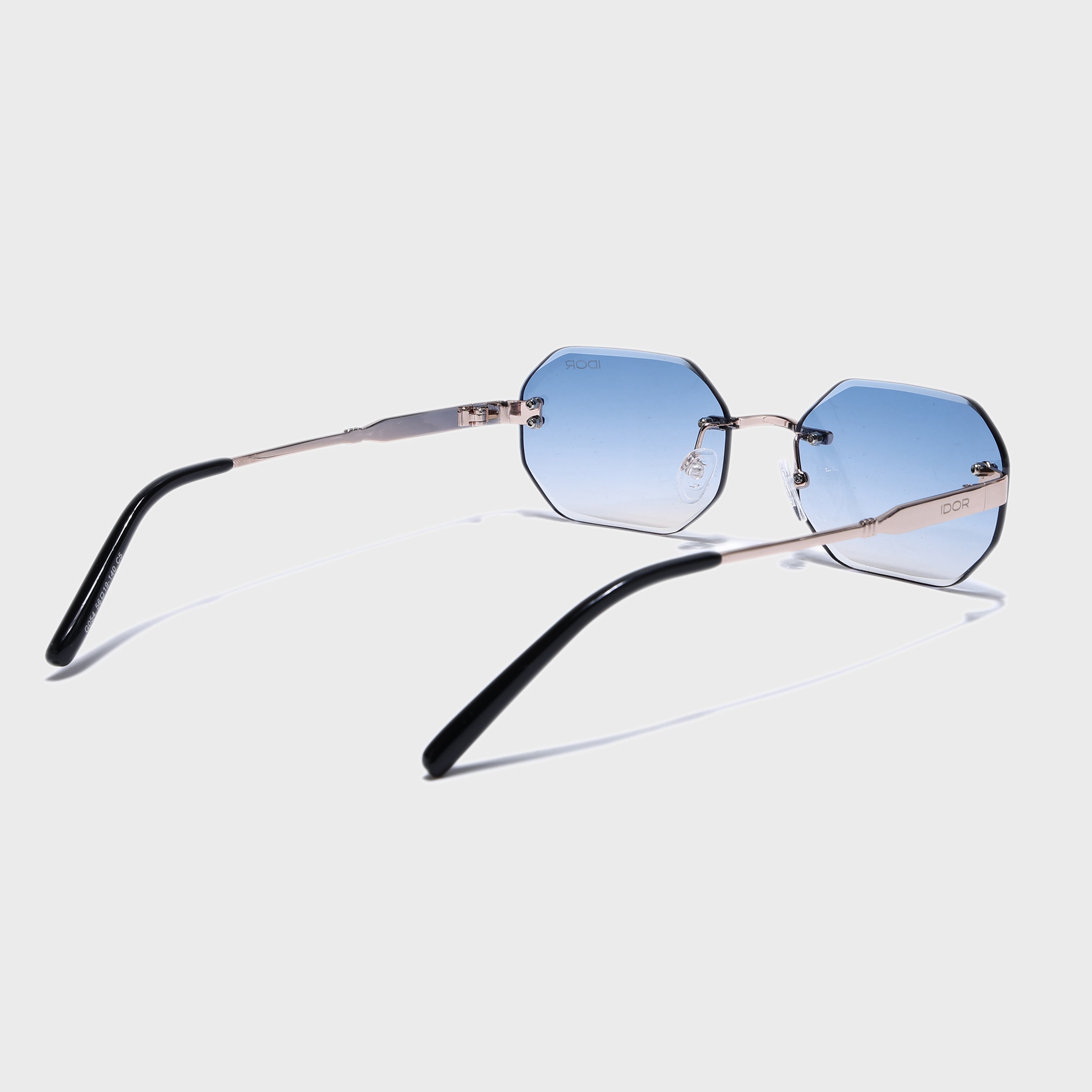 IDOR Premium Metal High Quality Sunglass for Unisex | IDOR-054