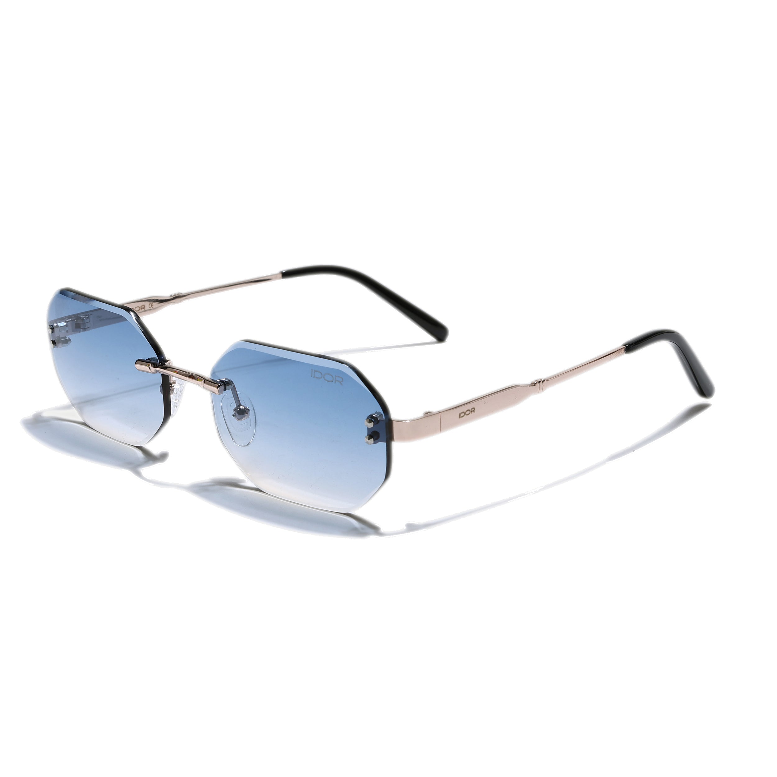 IDOR Premium Metal High Quality Sunglass for Unisex | IDOR-054