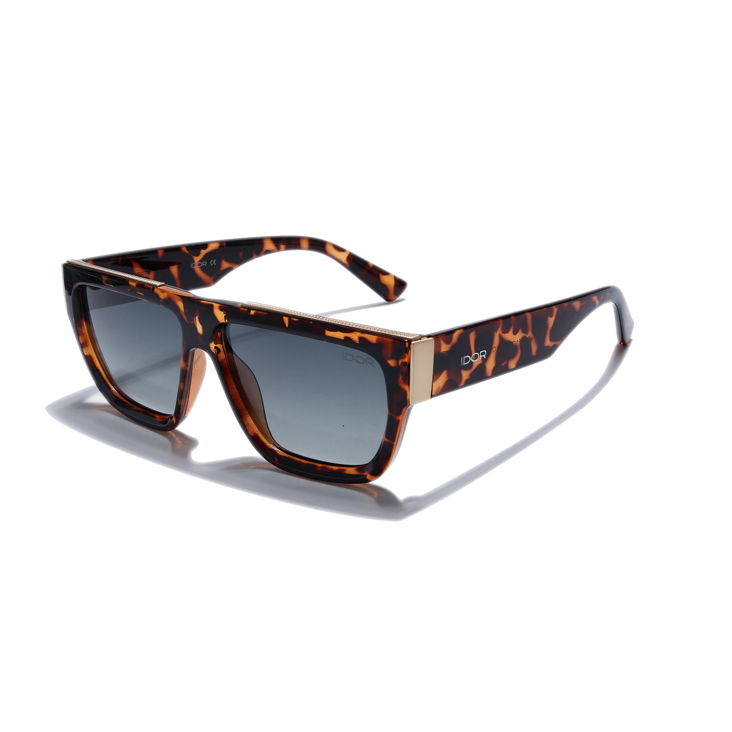 IDOR Premium TR90 High Quality Polarized Sunglass for Unisex | IDOR-037