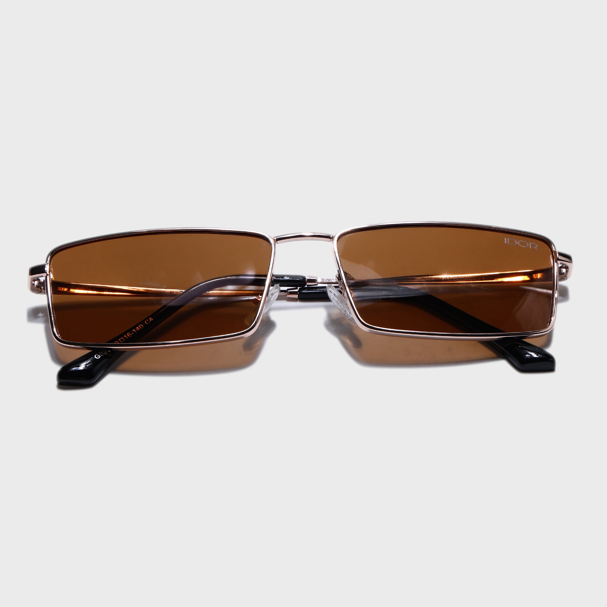 IDOR Premium Metal High Quality Sunglass for Unisex | IDOR-025