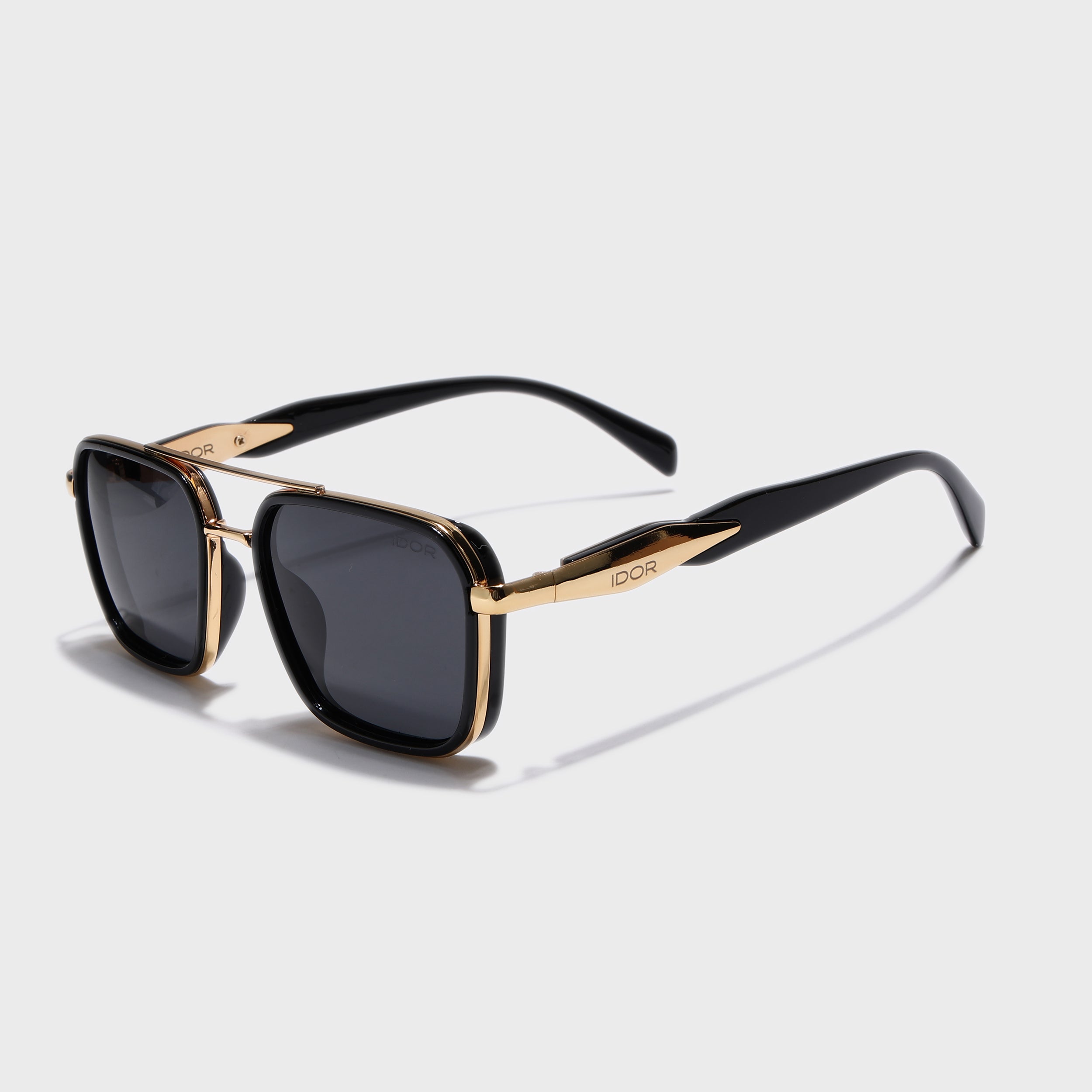 IDOR Premium Metal High Quality Polarized Sunglass for Unisex | IDOR-58524