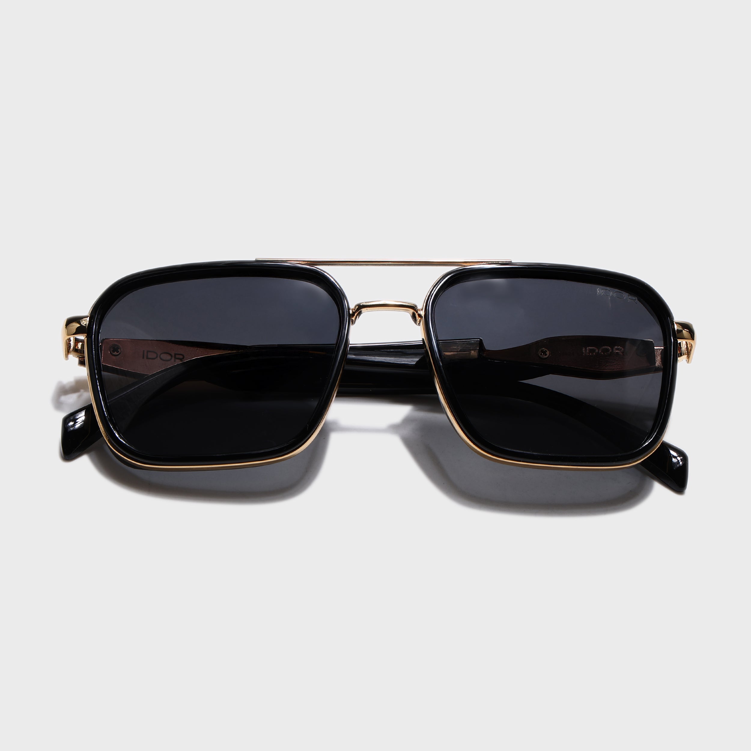 IDOR Premium Metal High Quality Polarized Sunglass for Unisex | IDOR-58524