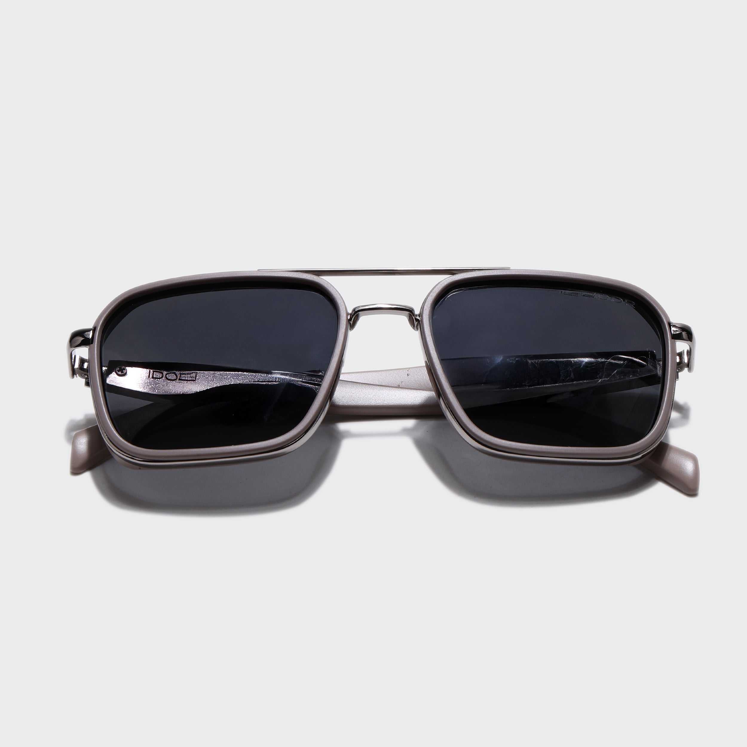 IDOR Premium Metal High Quality Polarized Sunglass for Unisex | IDOR-58524