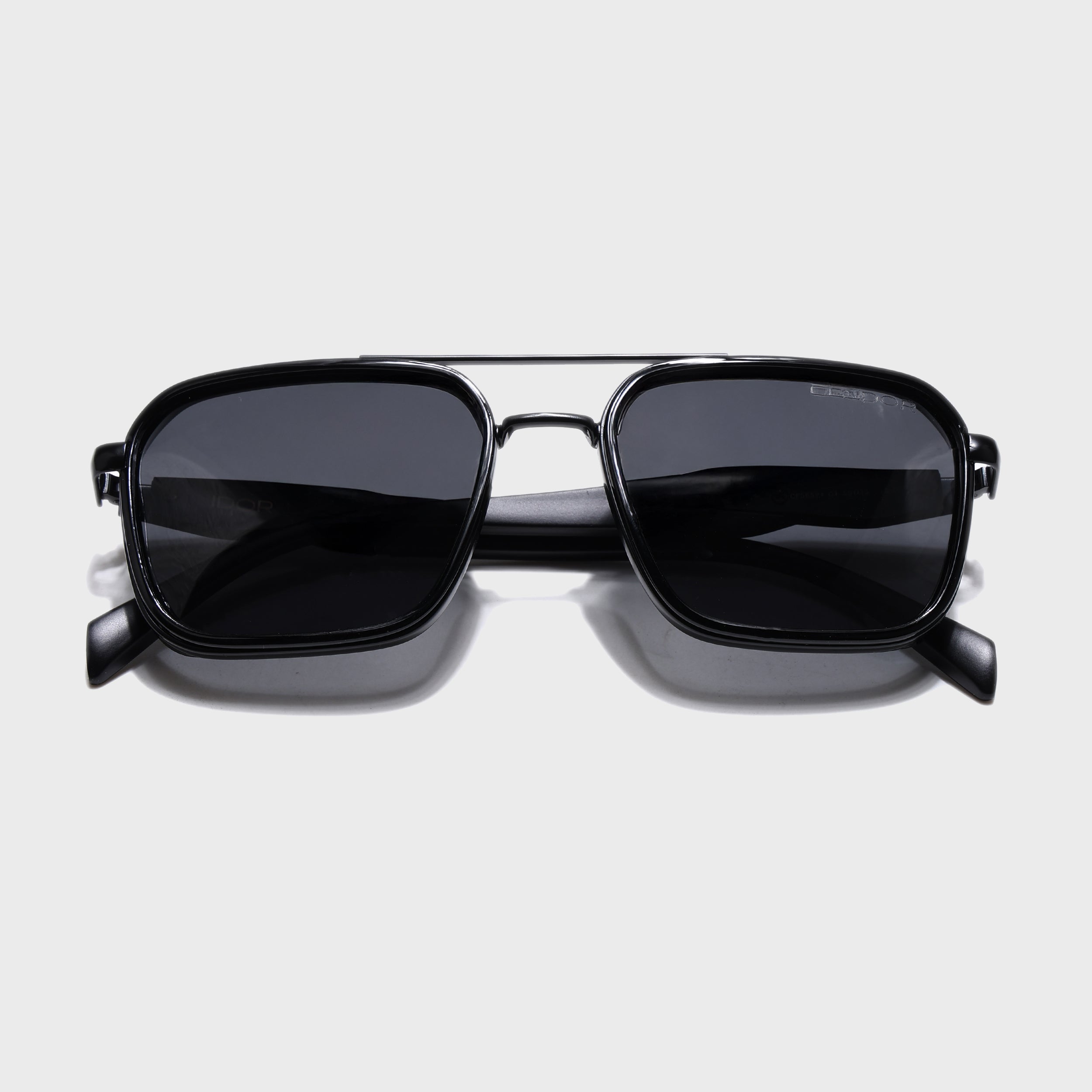 IDOR Premium Metal High Quality Polarized Sunglass for Unisex | IDOR-58524