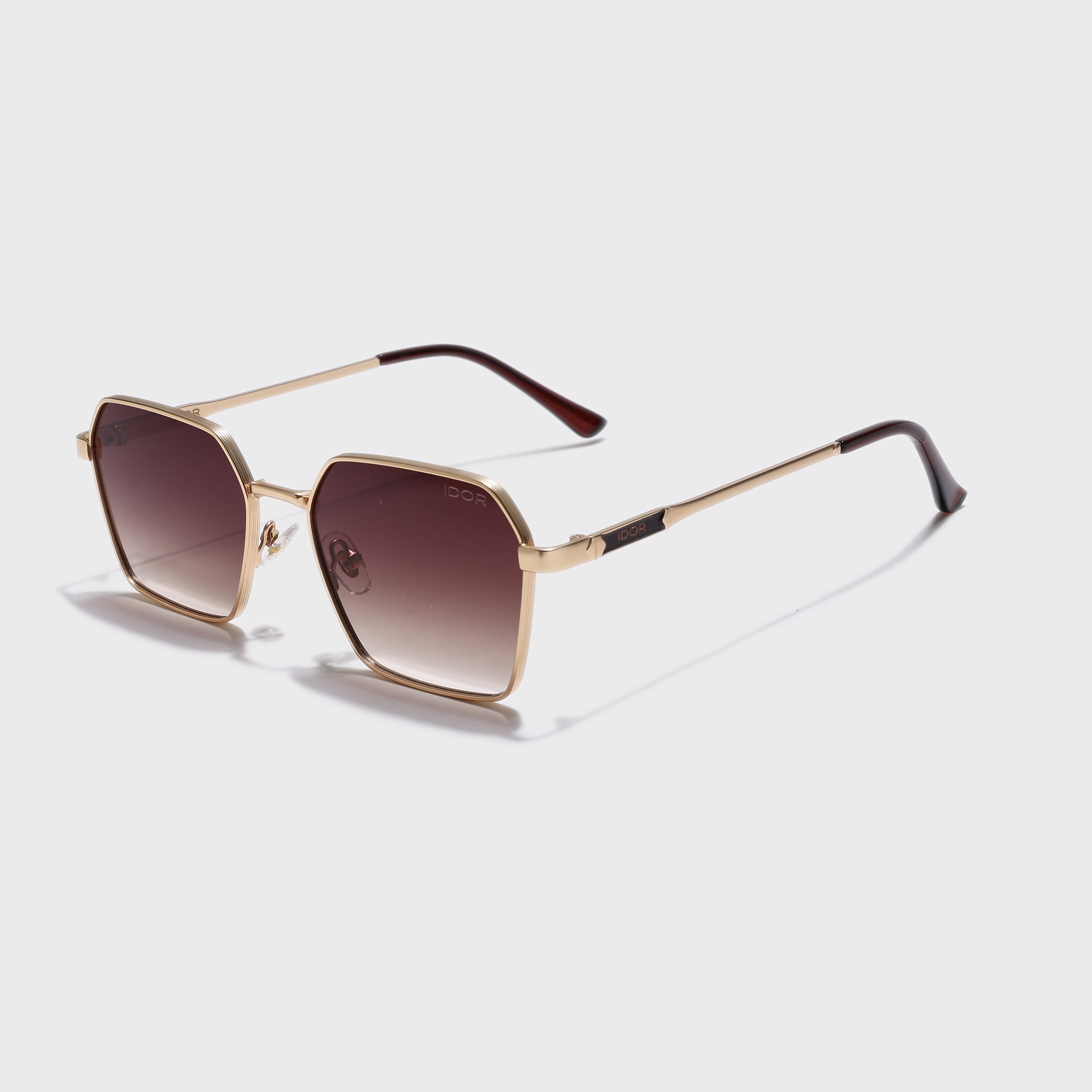 IDOR Premium Metal High Quality Sunglass for Unisex | IDOR-56064