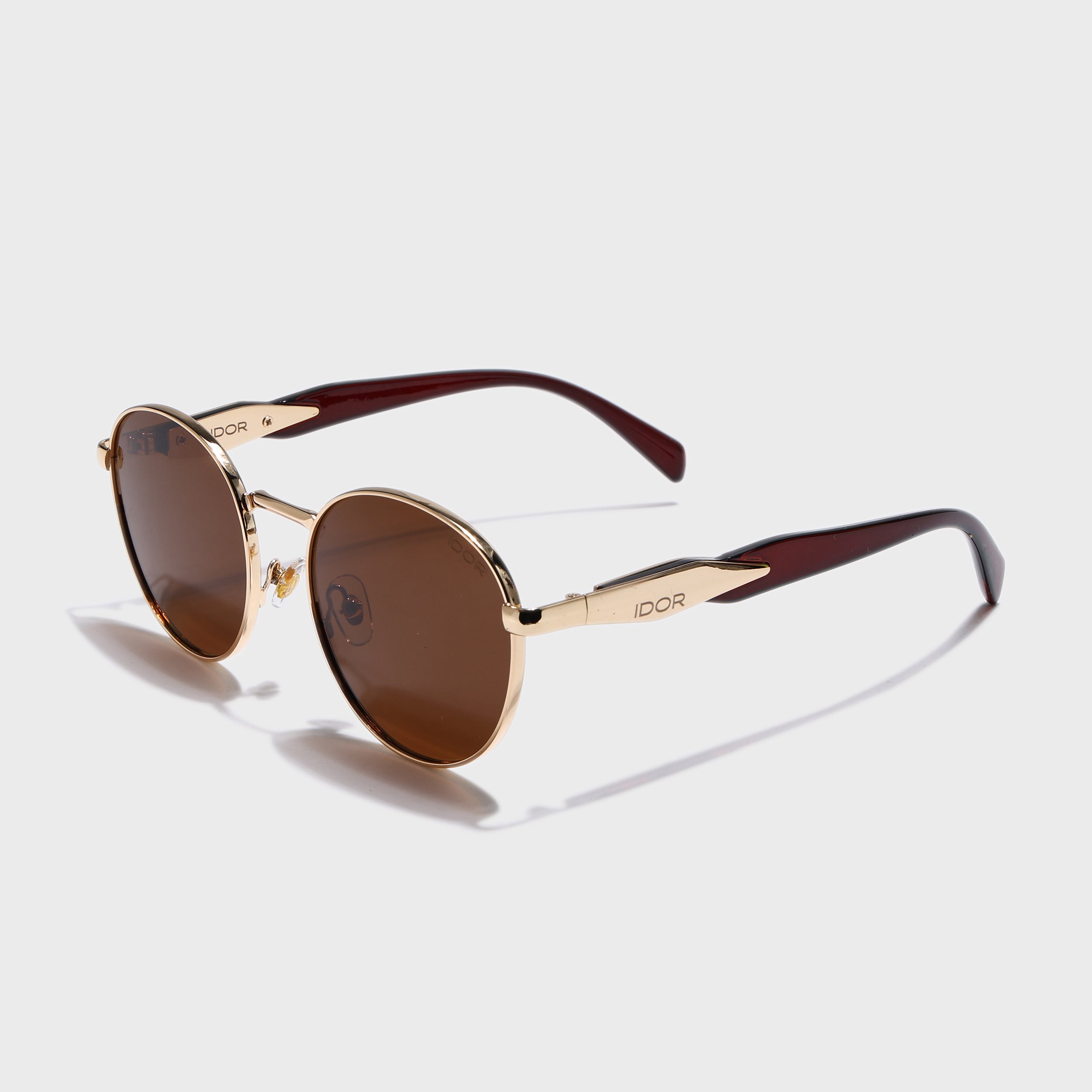 IDOR Premium Metal High Quality Polarized Sunglass for Unisex | IDOR-56067