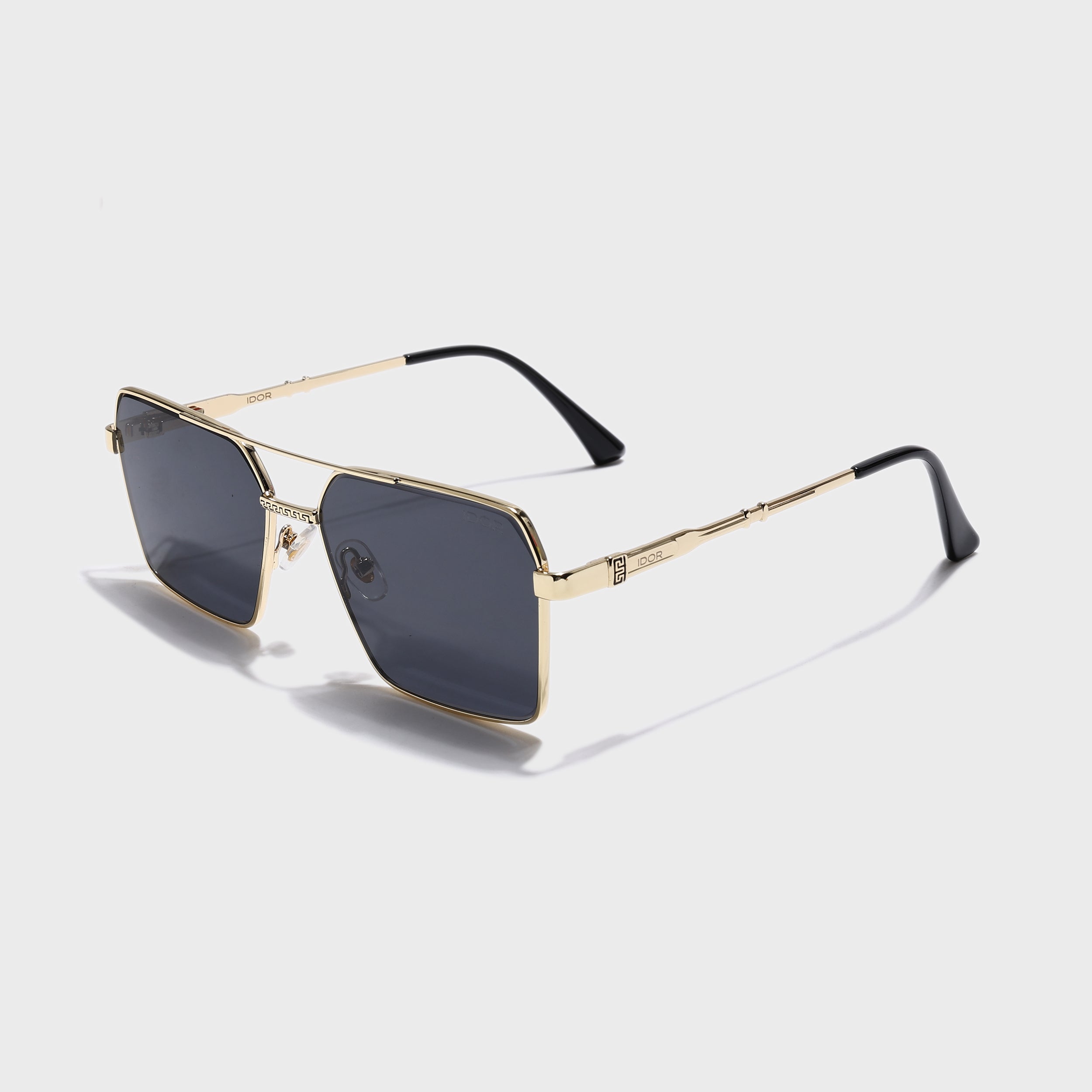 IDOR Premium Metal High Quality Sunglass for Unisex | IDOR-58431
