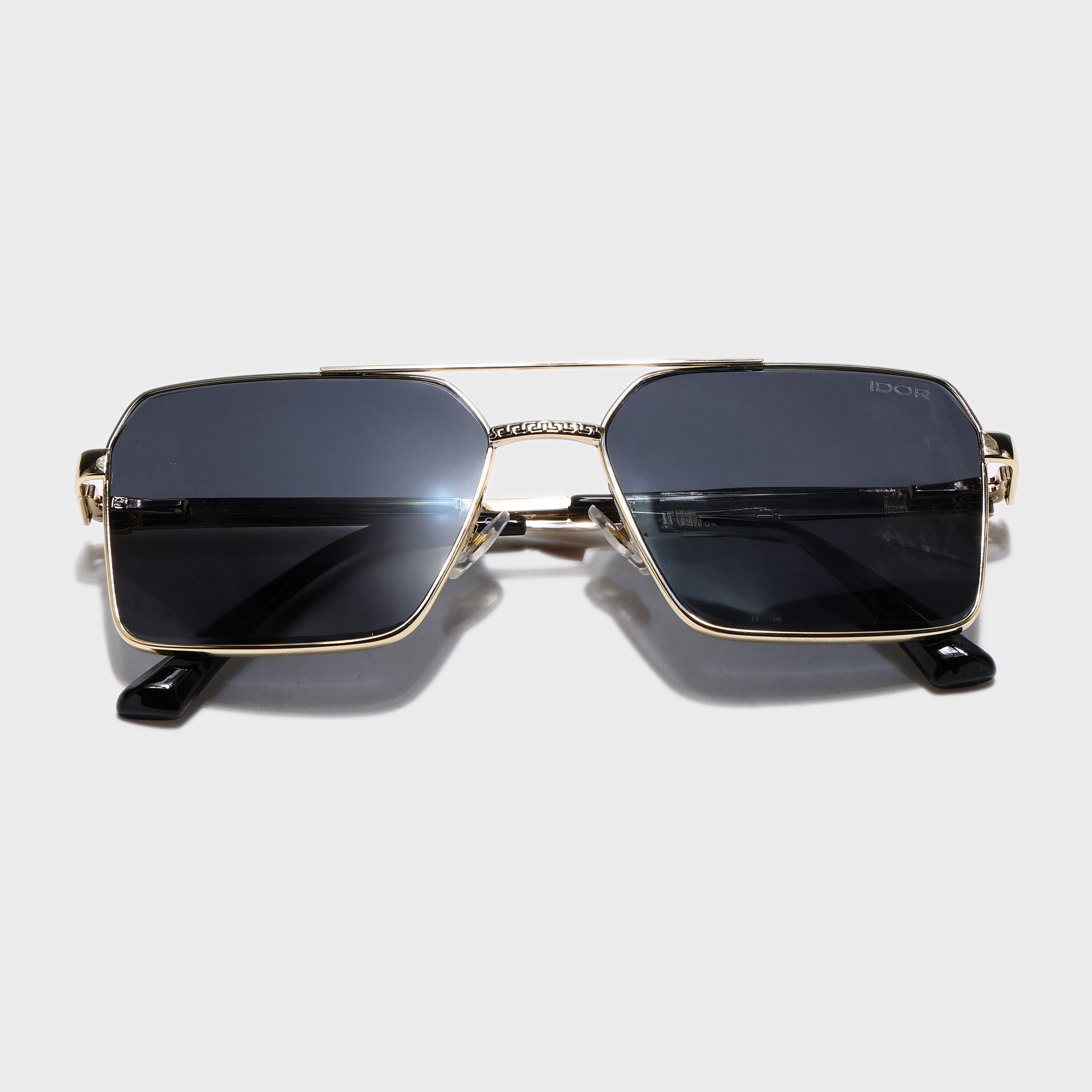 IDOR Premium Metal High Quality Sunglass for Unisex | IDOR-58431
