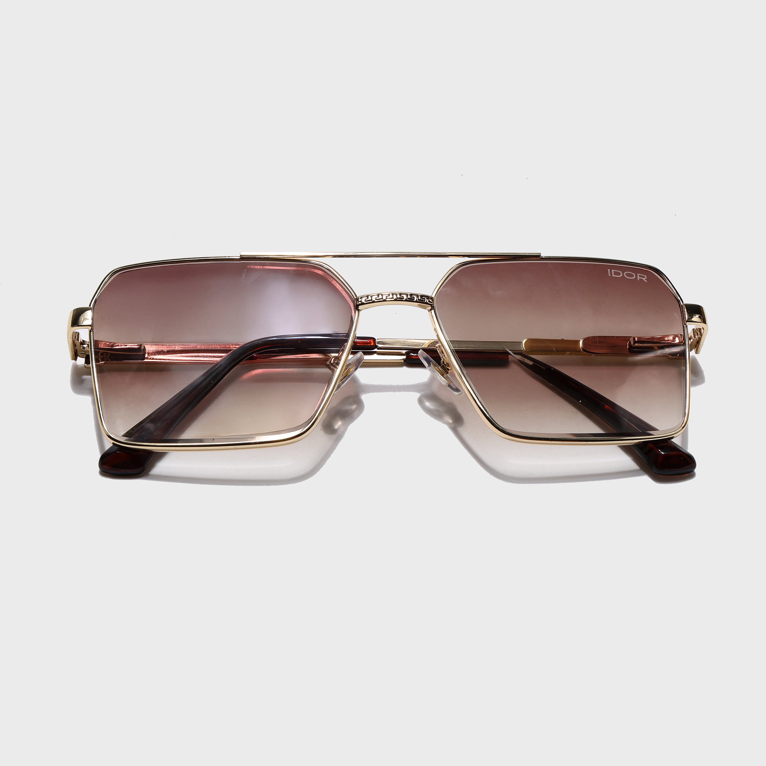 IDOR Premium Metal High Quality Sunglass for Unisex | IDOR-58431