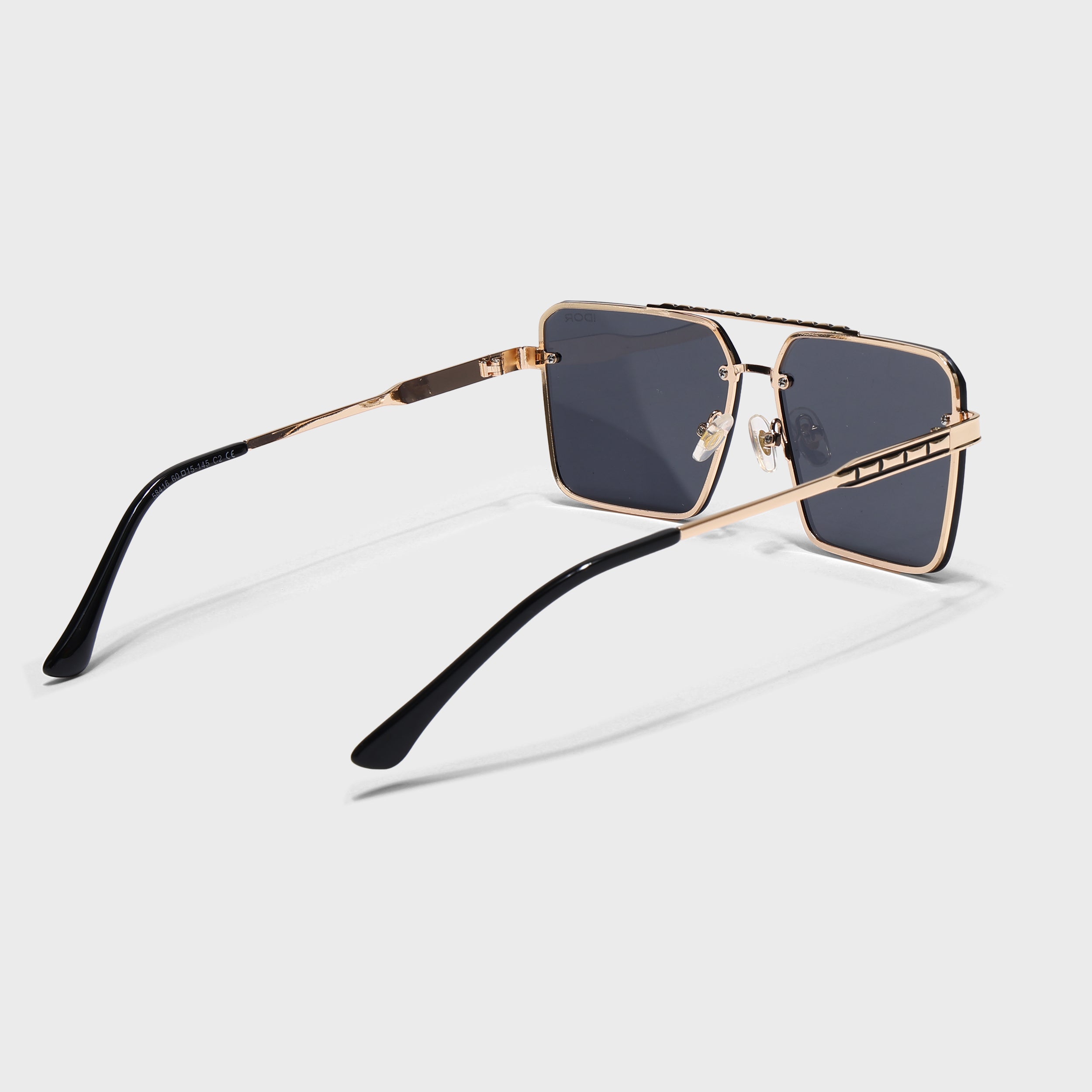 IDOR Premium Metal High Quality Sunglass for Unisex | IDOR-58416