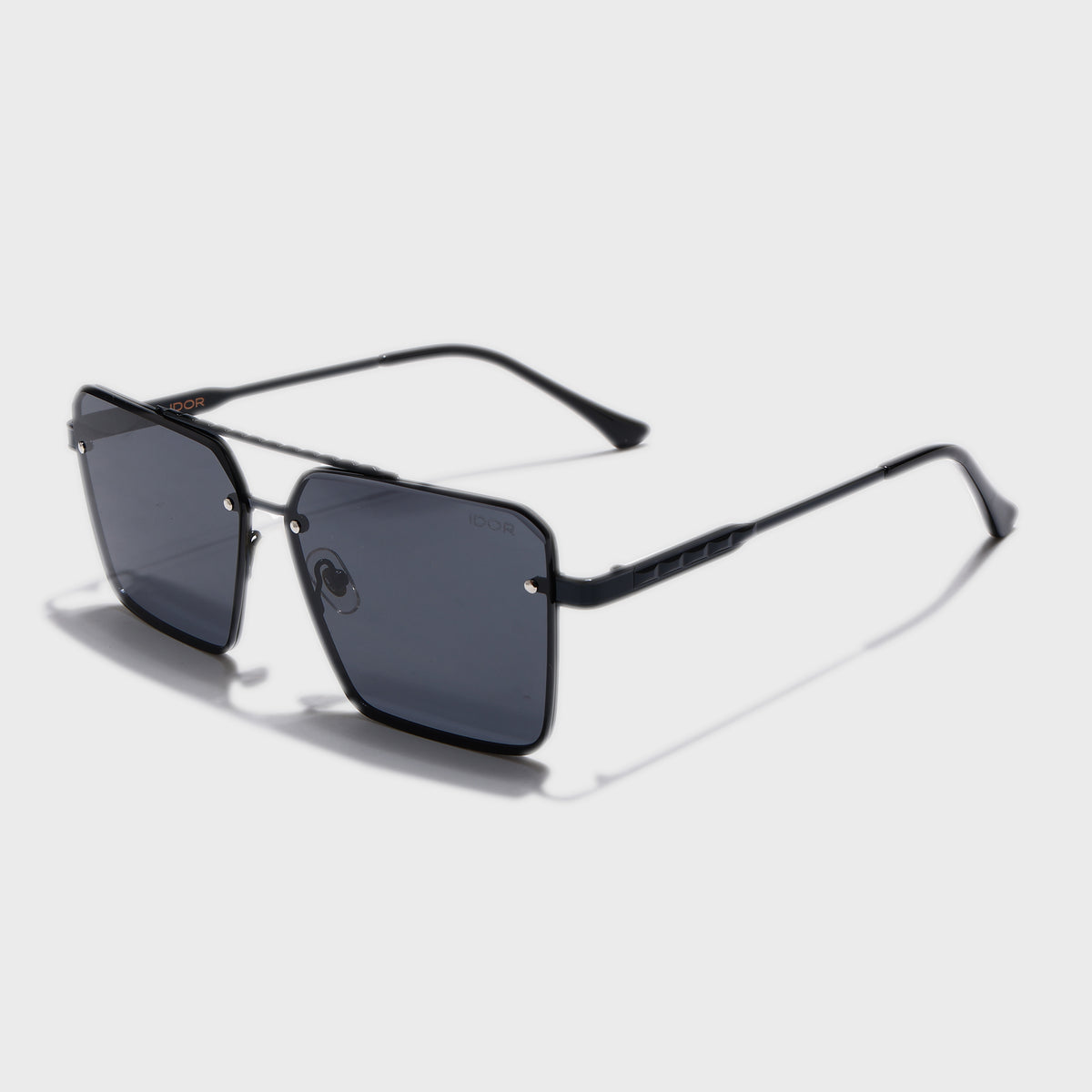 IDOR Premium Metal High Quality Sunglass for Unisex | IDOR-58416