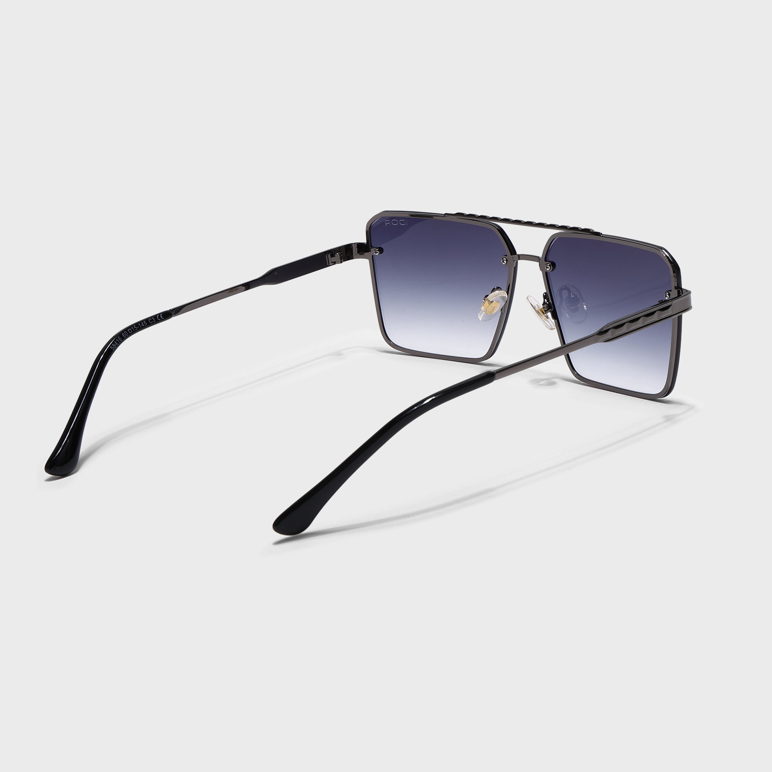 IDOR Premium Metal High Quality Sunglass for Unisex | IDOR-58416