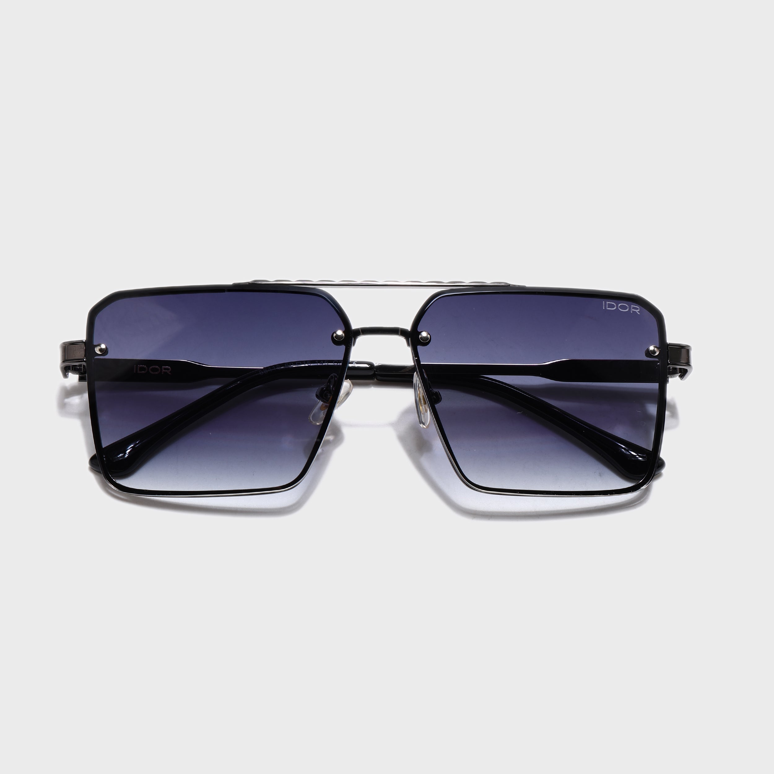 IDOR Premium Metal High Quality Sunglass for Unisex | IDOR-58416
