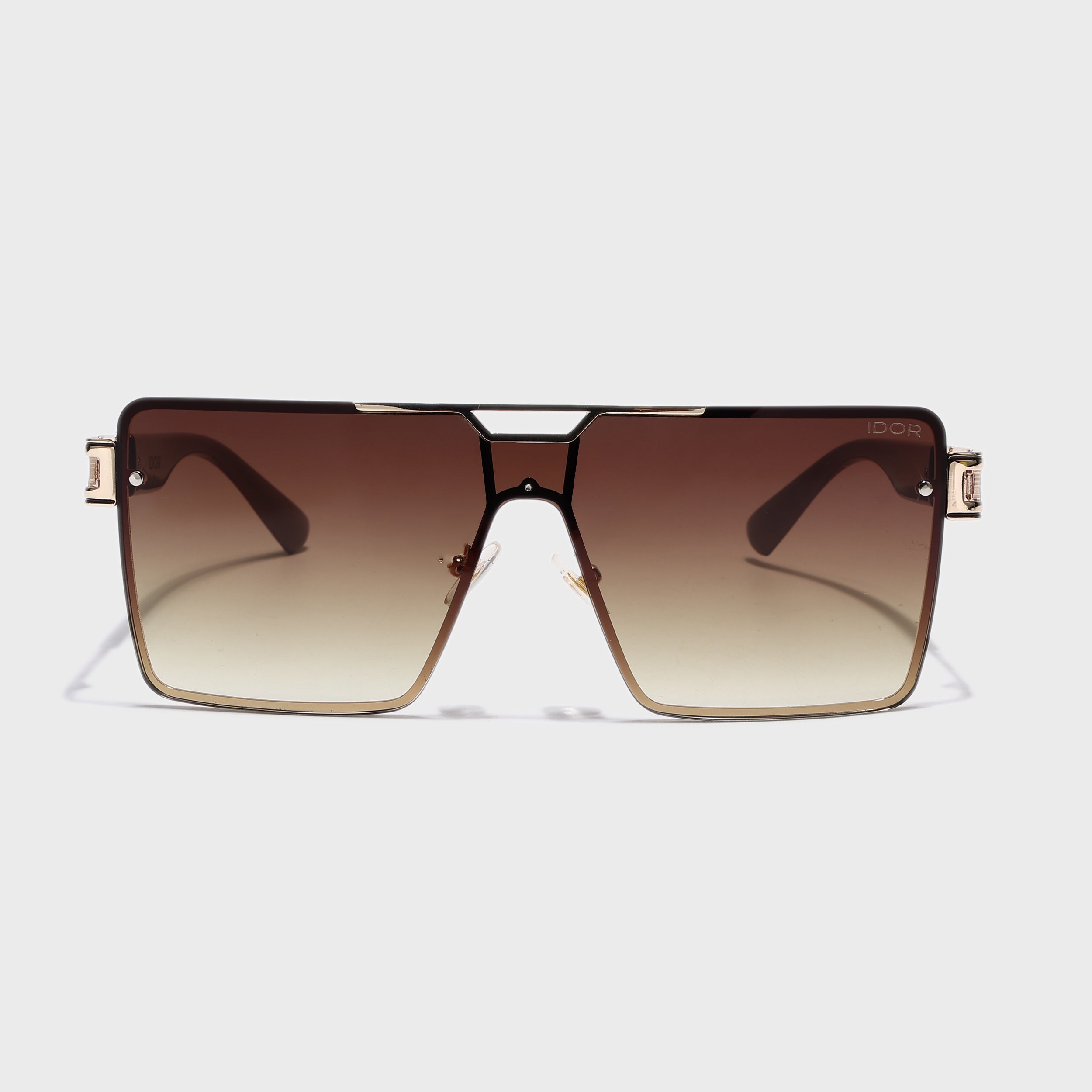 IDOR Premium Metal High Quality Sunglass for Unisex | IDOR-58405