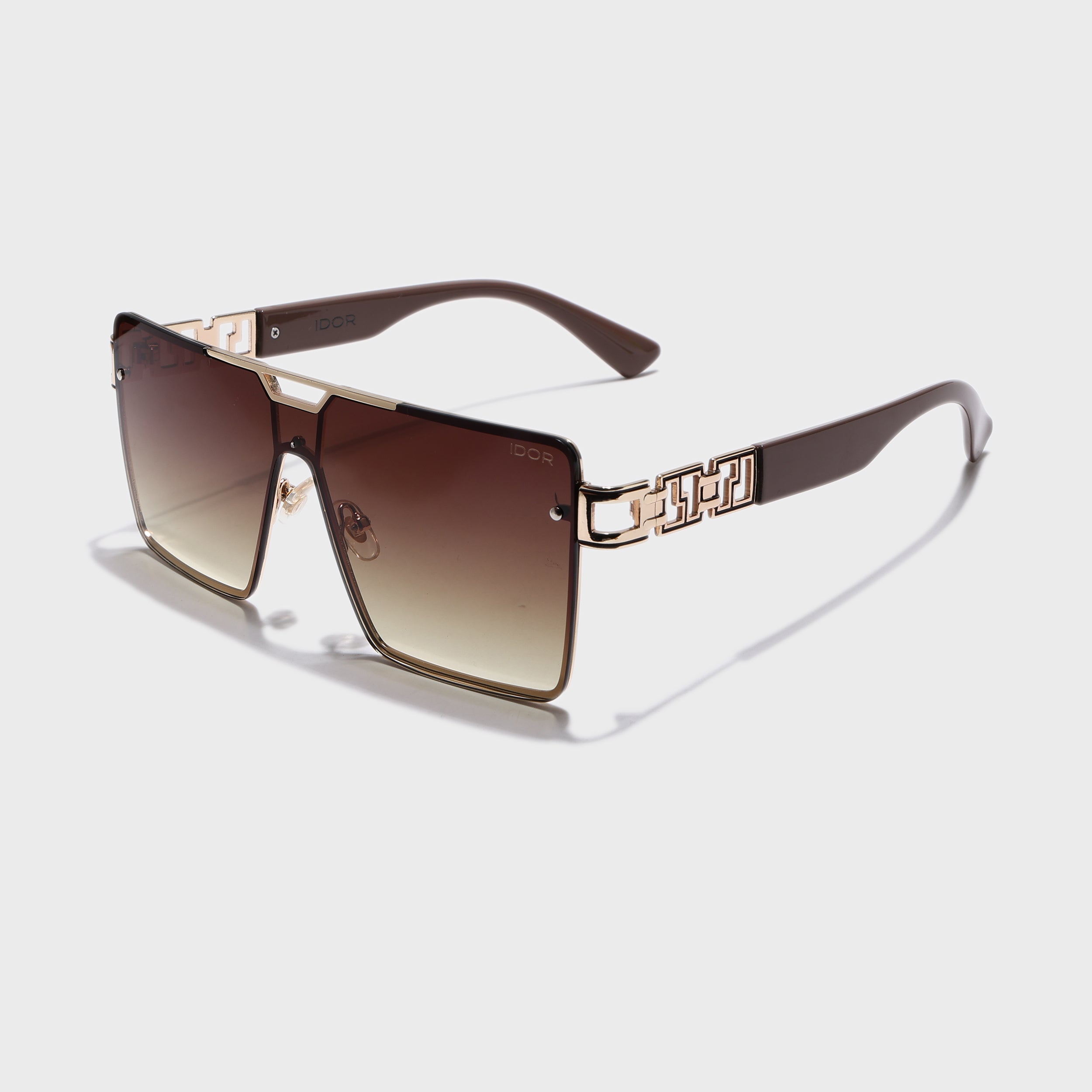 IDOR Premium Metal High Quality Sunglass for Unisex | IDOR-58405