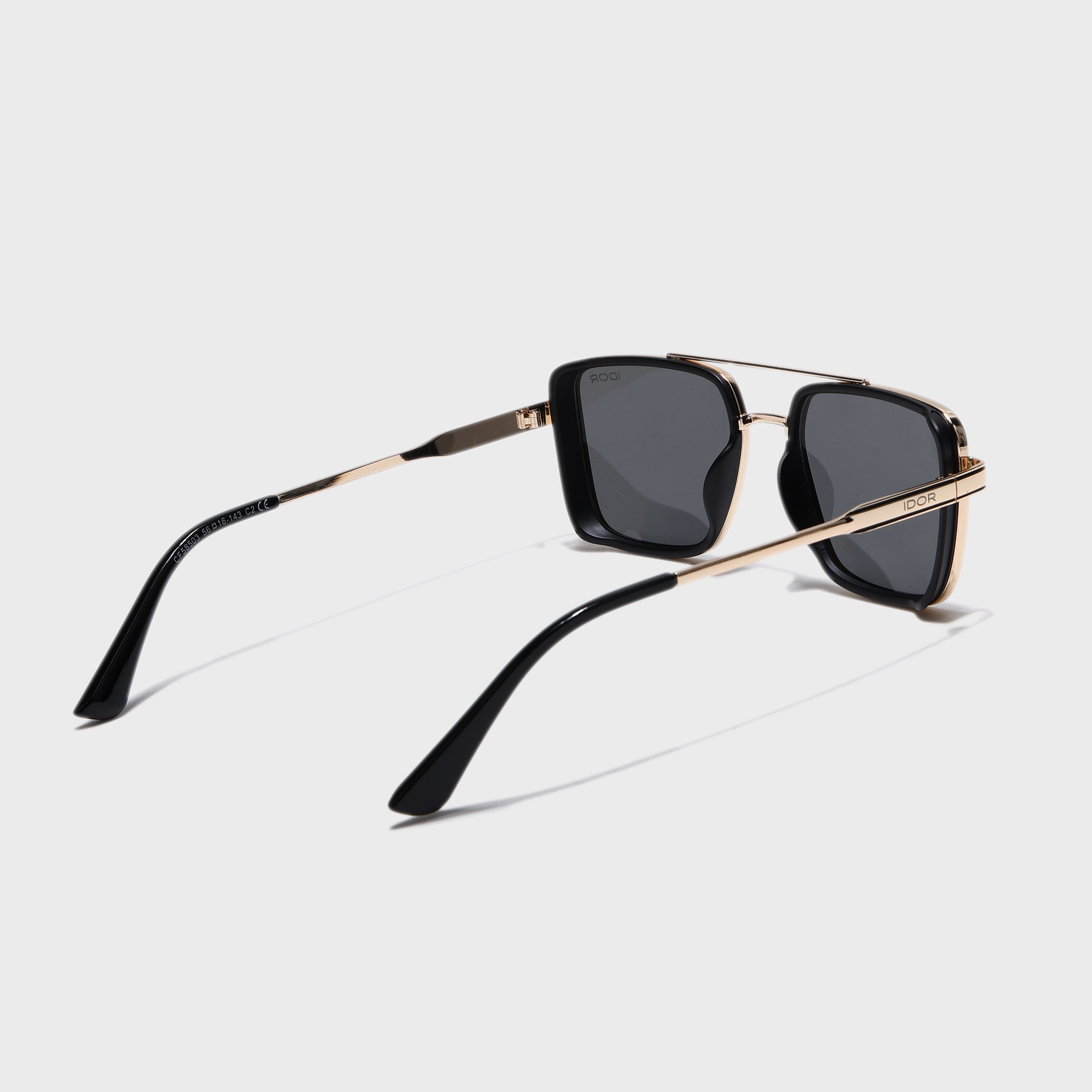 IDOR Premium Metal High Quality Sunglass for Unisex | IDOR-58503