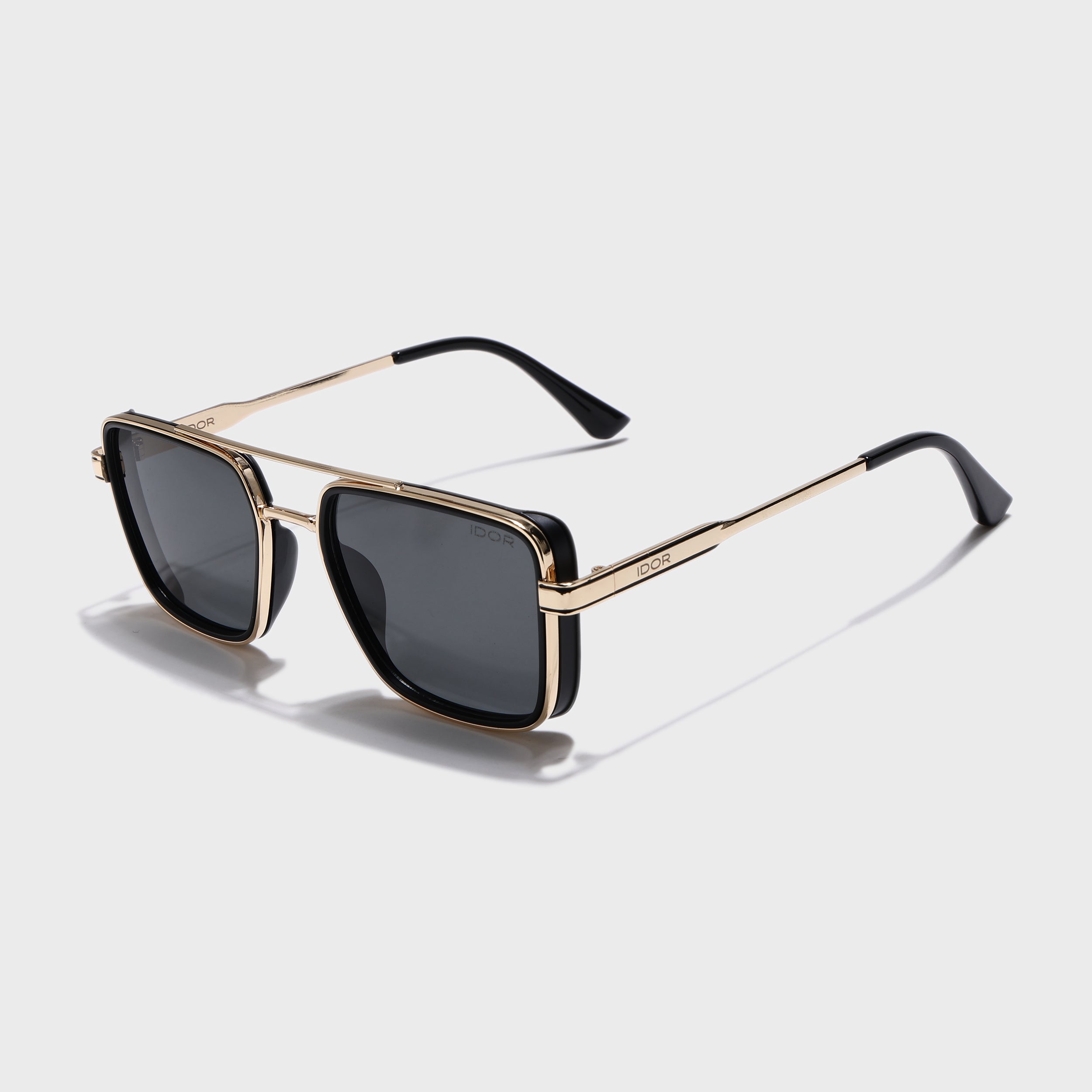IDOR Premium Metal High Quality Sunglass for Unisex | IDOR-58503