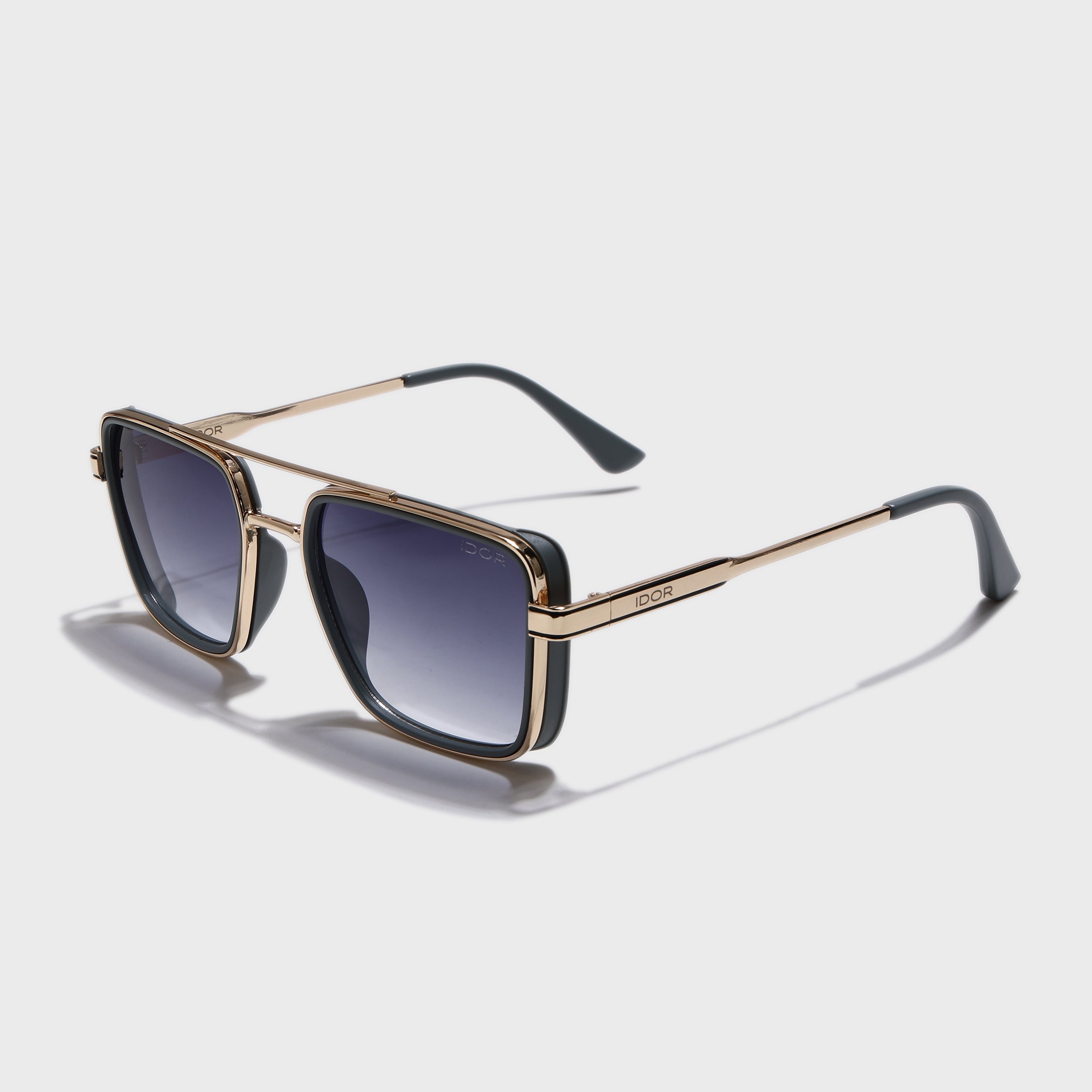 IDOR Premium Metal High Quality Sunglass for Unisex | IDOR-58503