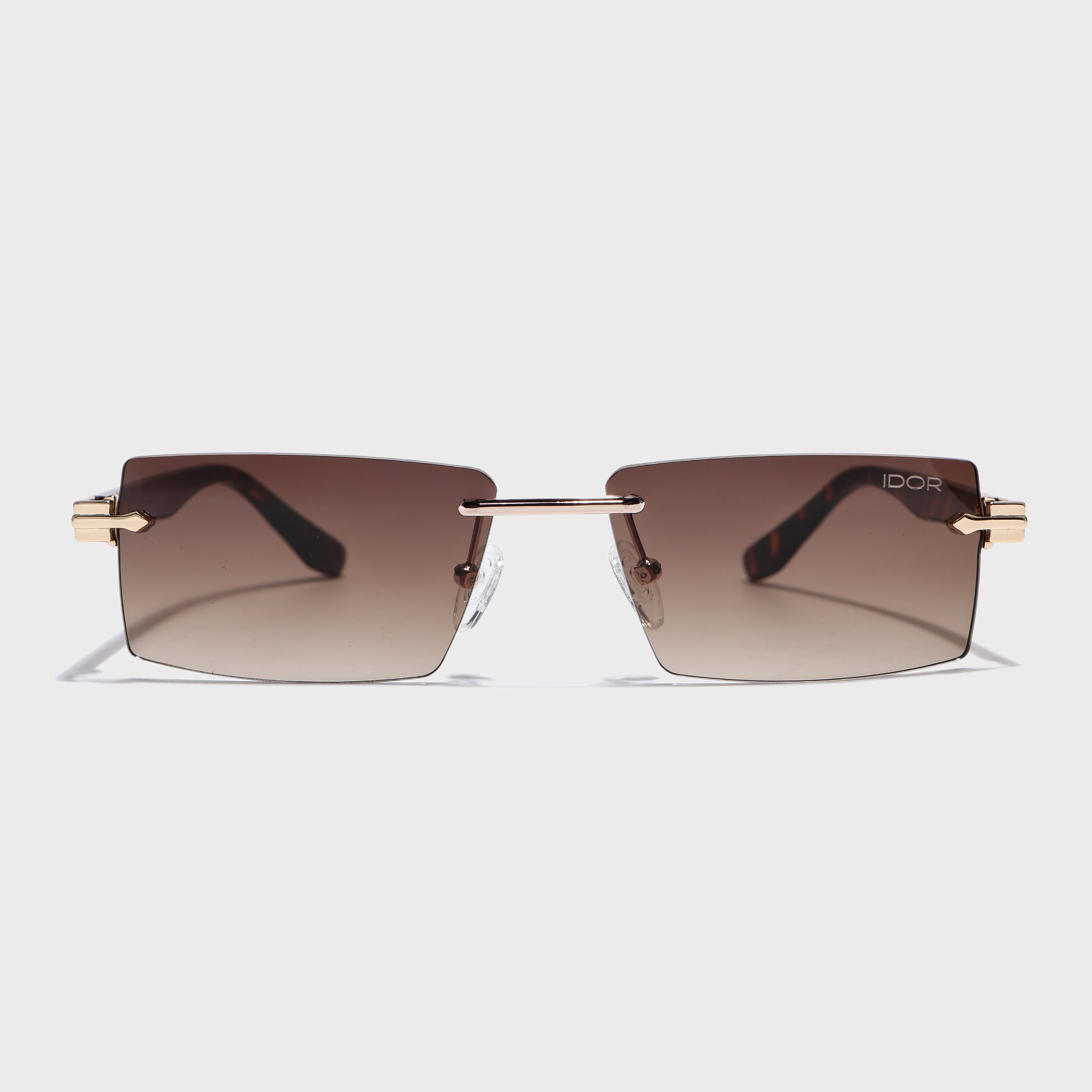 IDOR Premium Metal + TR90 High Quality Sunglass for Unisex | IDOR-044