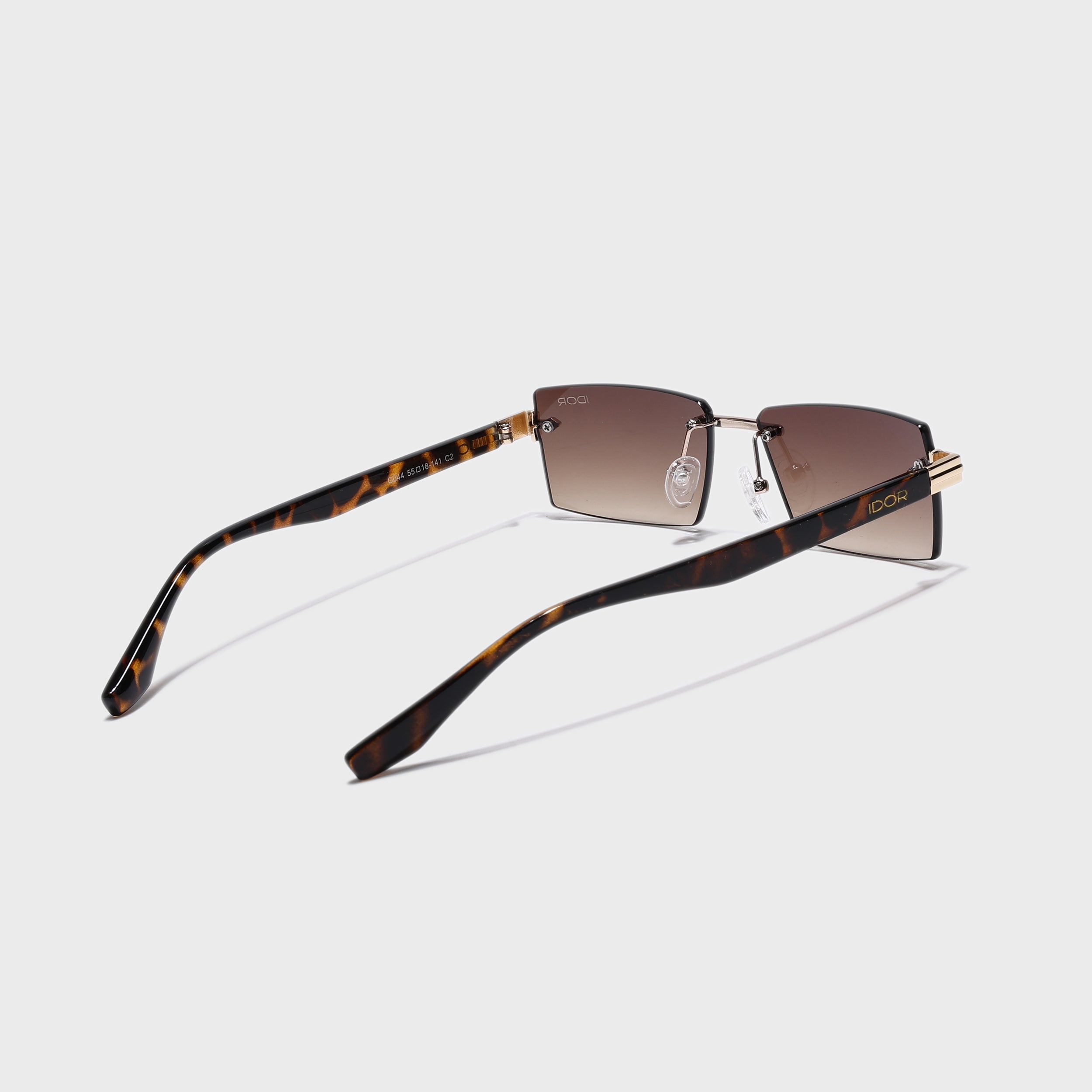 IDOR Premium Metal + TR90 High Quality Sunglass for Unisex | IDOR-044